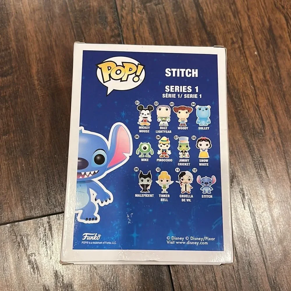 Disney‎ Funko Pop Stitch #12 Series 1 Vinyl Figure New In Box